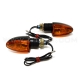 Mini clignotants orange à ampoule