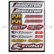 Planche Stickers - StreetBike Sponsor Logos