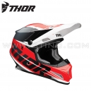 Casque Cross SECTOR FADER "Red Black" by THOR