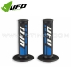 Poignée UFO "TRAX GRIPS" | BLACK - BLUE